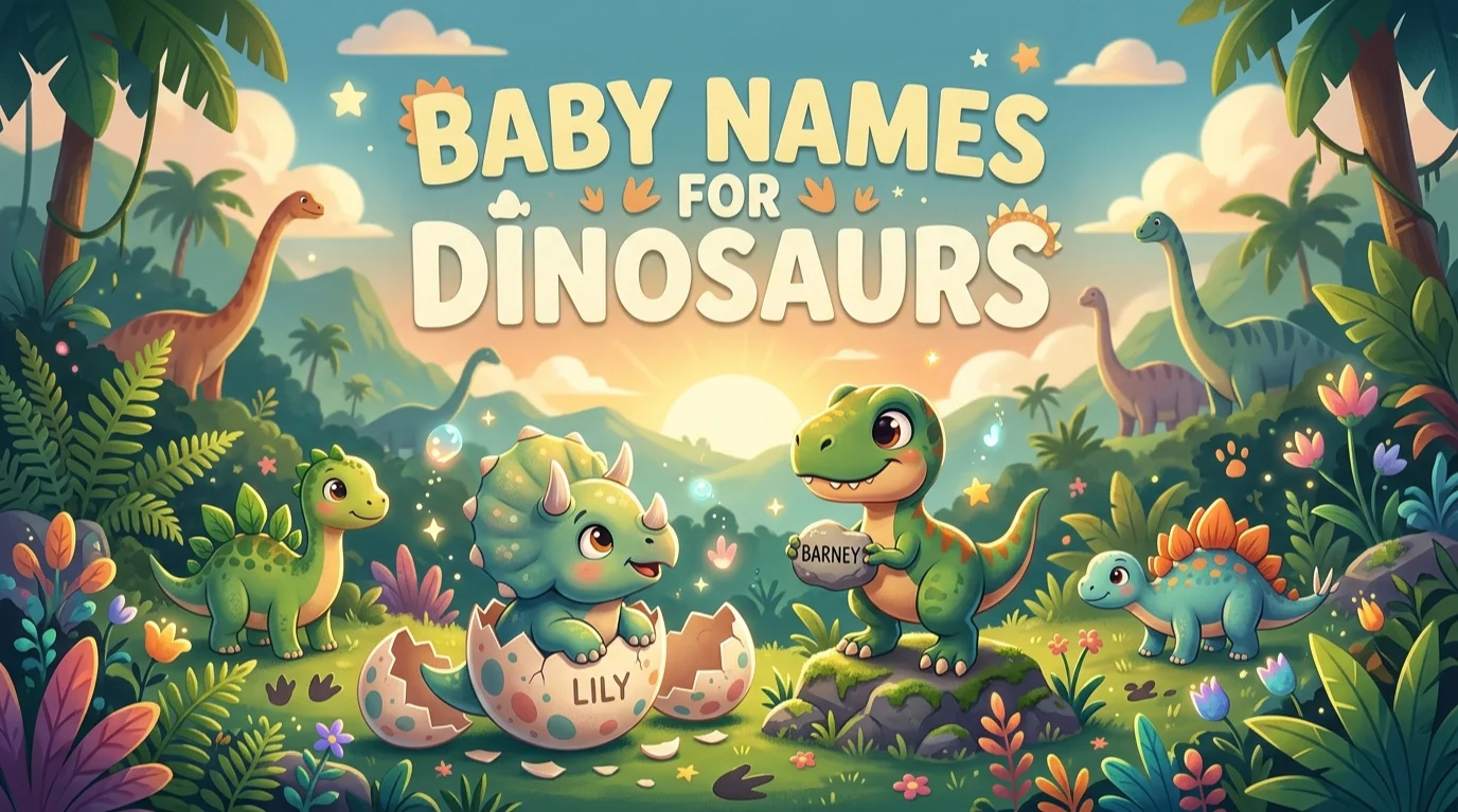 baby names dinosaurs