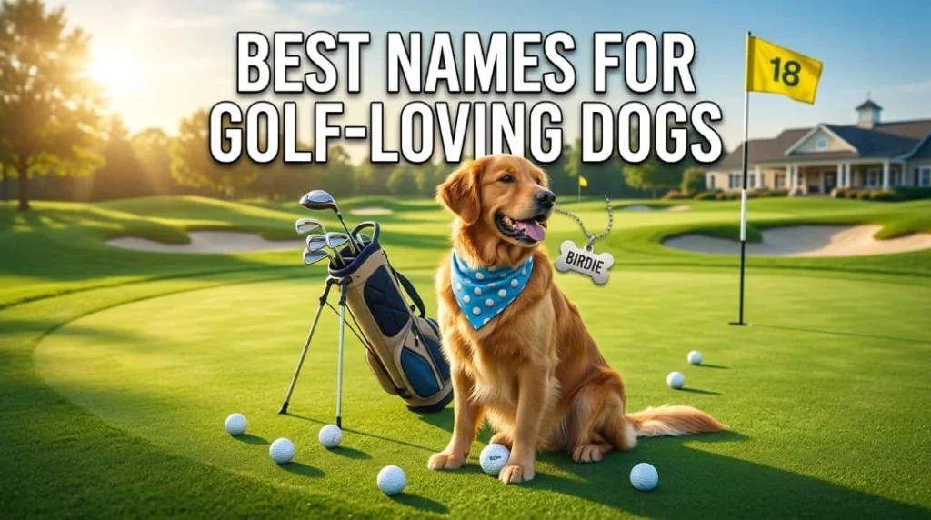best names golf loving dogs