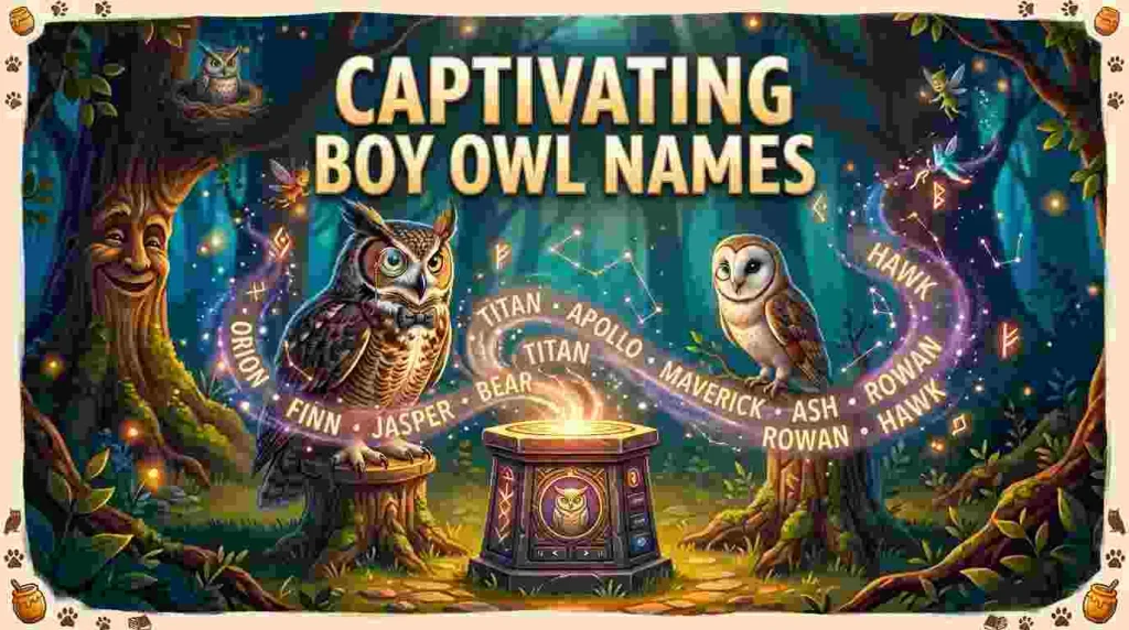 Boy Captivating Owl Names