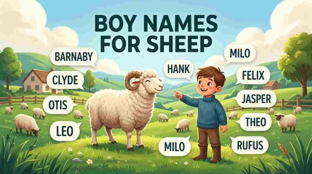 boy names sheep