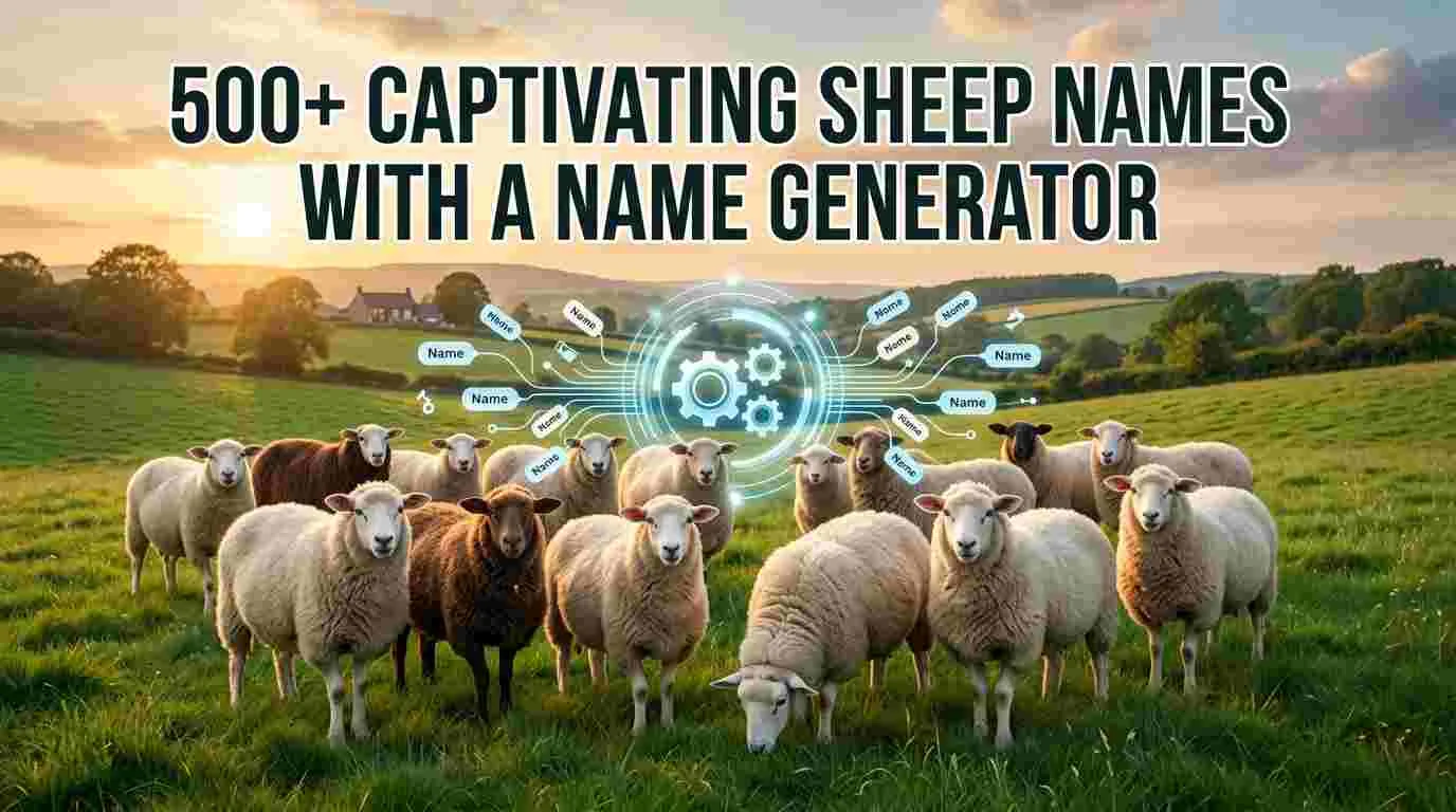 captivating sheep names name generator