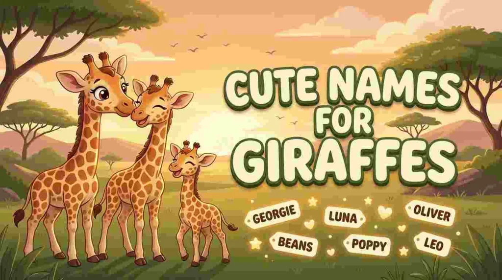 cute names for giraffes
