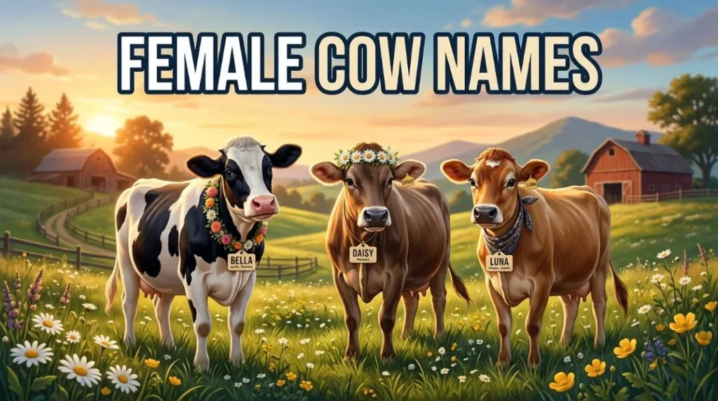 female cow names