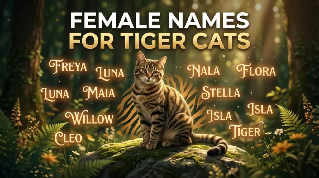 female names tiger cats