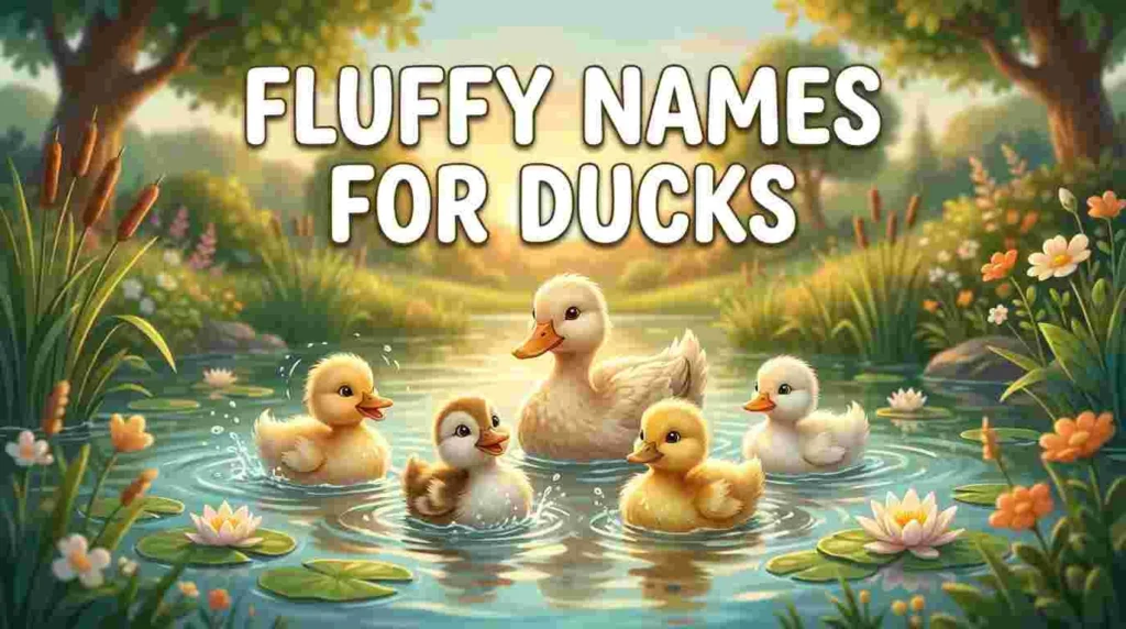 fluffy names for ducks