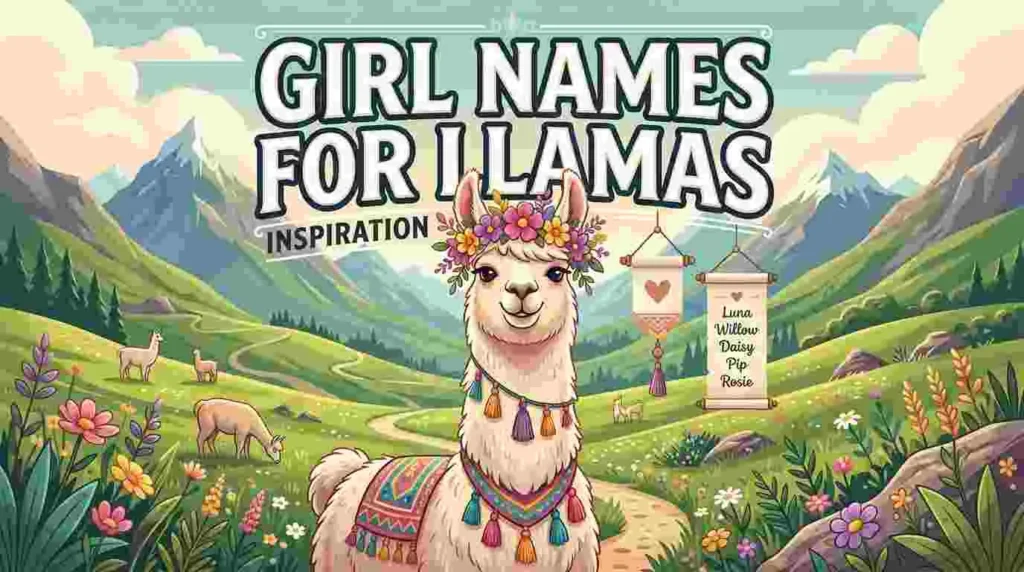 girl names for llamas