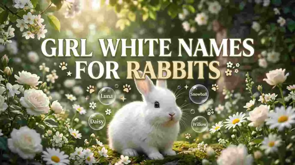 Girl White Names for Rabbits