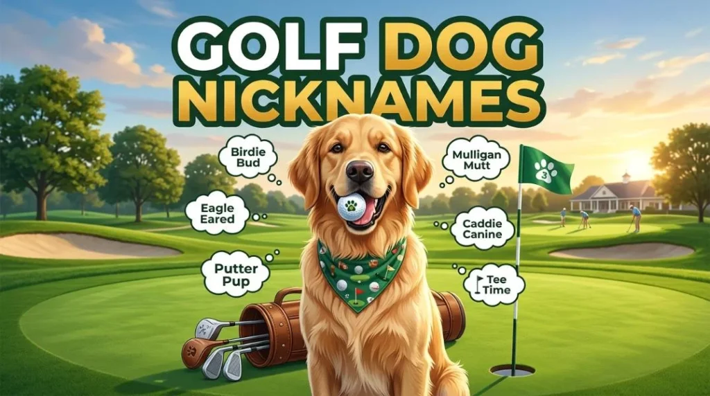 golf dog nicknames