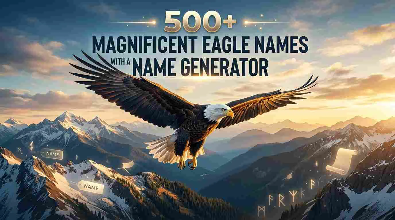 magnificent eagle names name generator