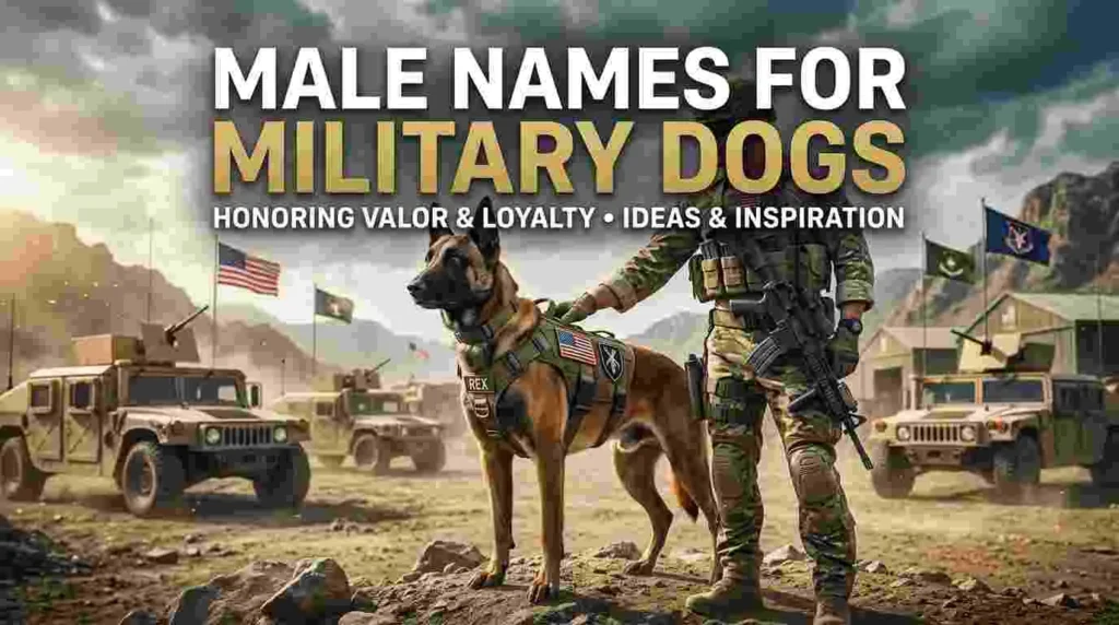 male names military dogs