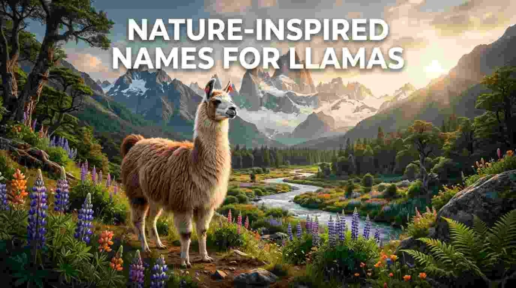 nature inspired names for llamas