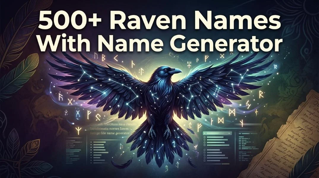 raven names name generator