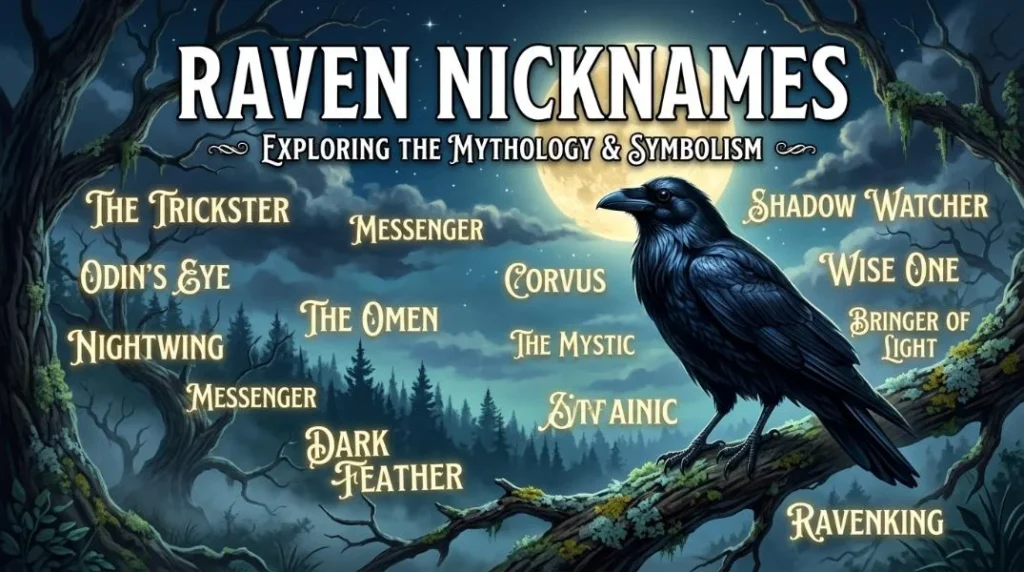 raven nicknames