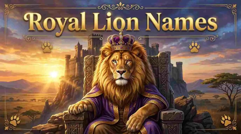 royal lion names