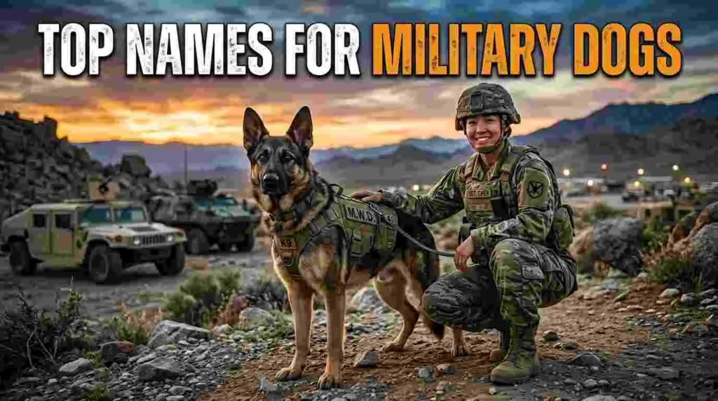 top names military dogs
