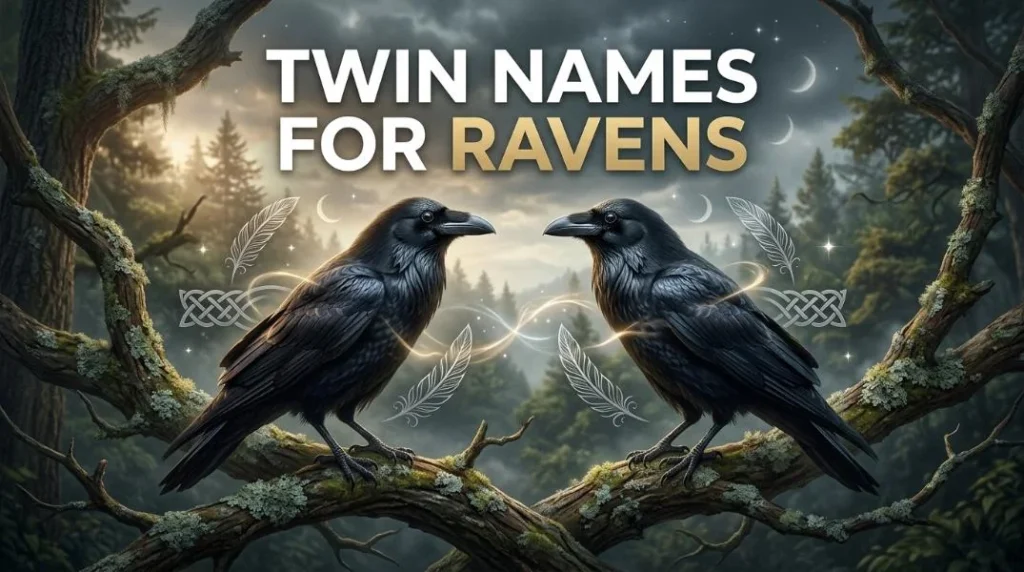 twin names for ravens