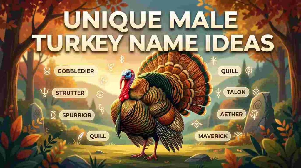 unique male turkey name ideas