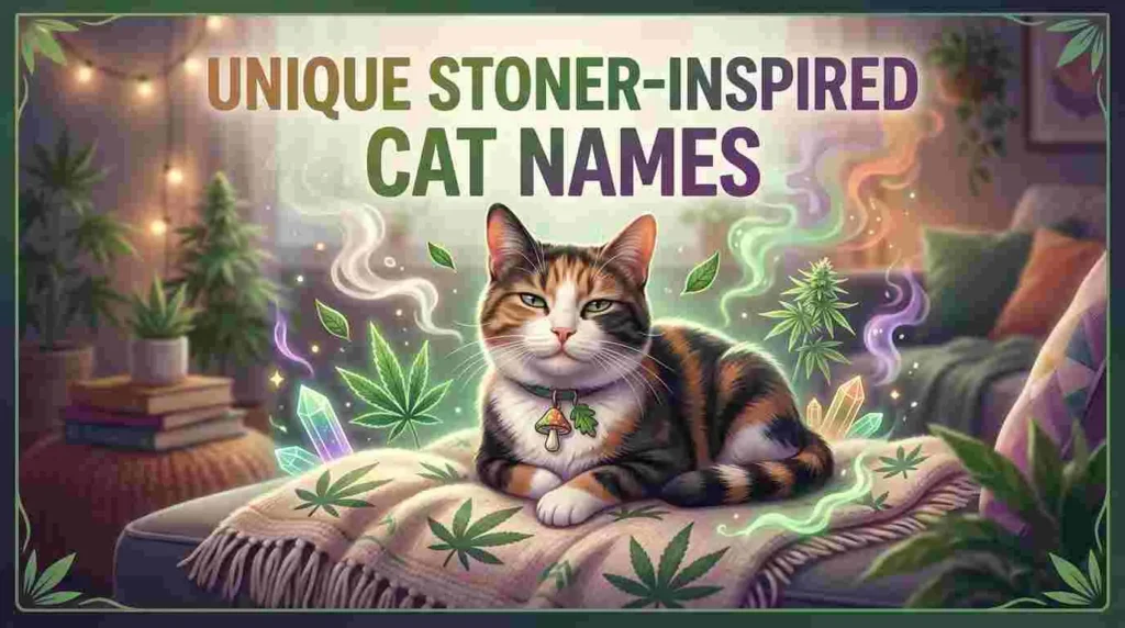 unique stoner inspired cat names