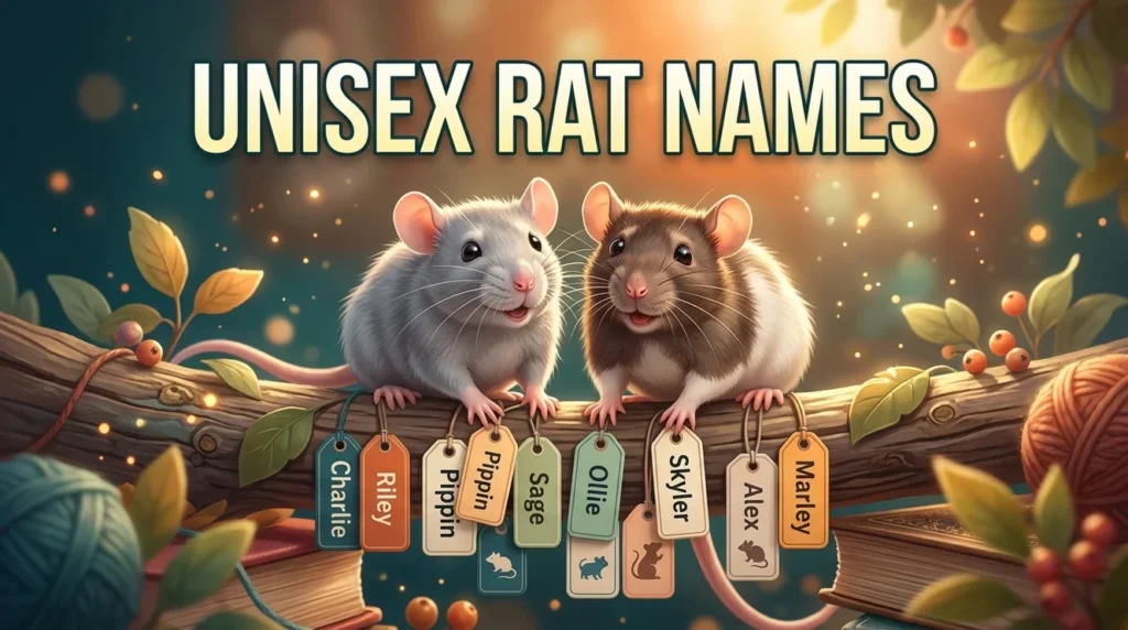unisex rat names